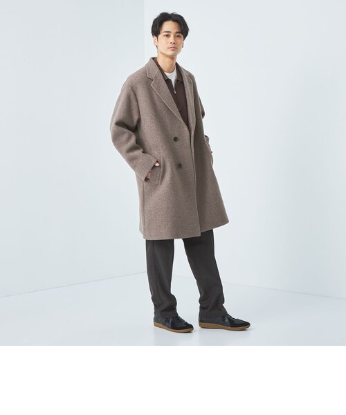 SENTDALE WOOL チェスターコート　ゆったりSサイズ　ダークグーレ 三井アウトレットパーク オンライン