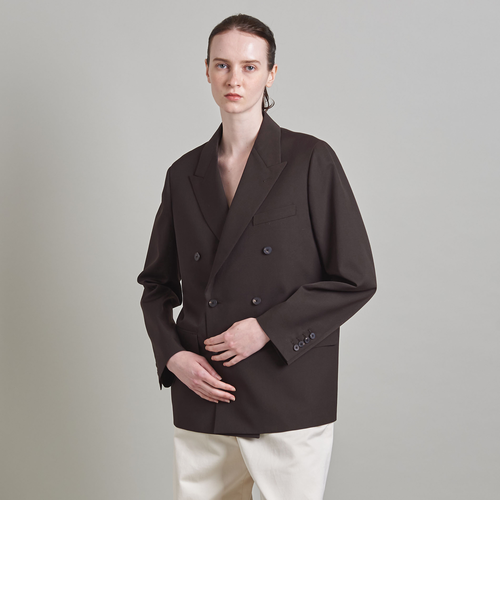 LOEFF＞ウールギャバ ダブルブレスト ジャケット｜ユナイテッド