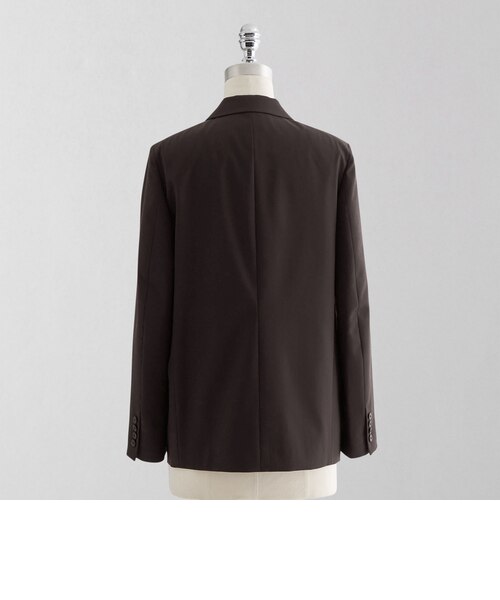 美品 LOEFF ロエフ ギャバ ダブルブレスト ジャケット LOEFF（ロエフ）の「＜LOEFF＞ギャバ ダブルブレスト ジャケット