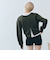 【ハンチさんコラボレーションアイテム】ジップカットソートップス -2WAY-