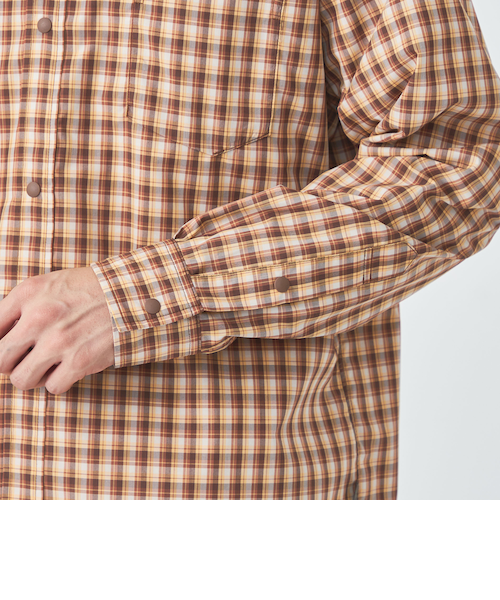 別注】＜DAIWA＞GLR テック ロングスリーブ チェック シャツ