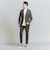 【WARDROBE SMART】アクティブ サテン セットアップ/ジャケット＆イージーパンツ