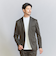 【WARDROBE SMART】アクティブ サテン セットアップ/ジャケット＆イージーパンツ