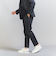 【WARDROBE SMART】アクティブ サテン セットアップ/ジャケット＆イージーパンツ