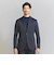 【WARDROBE SMART】アクティブ サテン セットアップ/ジャケット＆イージーパンツ