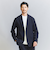 【WARDROBE SMART】ダブルクロスウェザー リラックス セットアップ/ジャケット＆イージーパンツ