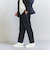 【WARDROBE SMART】ダブルクロスウェザー リラックス セットアップ/ジャケット＆イージーパンツ