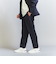 【WARDROBE SMART】ダブルクロスウェザー リラックス セットアップ/ジャケット＆イージーパンツ