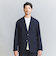 【WARDROBE SMART】ダブルクロスウェザー リラックス セットアップ/ジャケット＆イージーパンツ