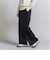 コーデュロイ ワイドストレートパンツ