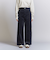 コーデュロイ ワイドストレートパンツ