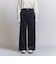 コーデュロイ ワイドストレートパンツ