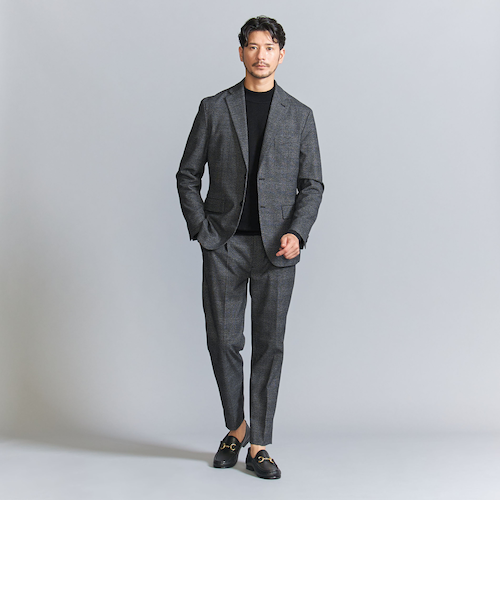B&Y【WARDROBE SMART】DELEGANT サキソニー セットアップ WARDROBE SMART】DELEGANT サキソニー セットアップ/ジャケット