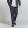 PAZY PE 1プリーツ テーパード パンツ -セットアップ対応‐