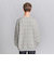RHOMBUS パターン クルーネック ニット ‐ウォッシャブル‐