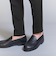 【WARDROBE SMART】ダブルニット ノープリーツ スラックス パンツ/セットアップ対応