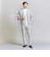【WARDROBE SMART】ダブルニット ノープリーツ スラックス パンツ/セットアップ対応