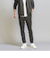 【WARDROBE SMART】ダブルニット ノープリーツ スラックス パンツ/セットアップ対応