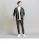 【WARDROBE SMART】ダブルニット ノープリーツ スラックス パンツ/セットアップ対応