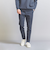 【WARDROBE SMART】ダブルニット ノープリーツ スラックス パンツ/セットアップ対応