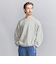 ハイブリッド ウール フォルム クルーネック ニット ‐ウォッシャブル‐