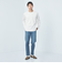 オーガニック ポンチ クルーネック Tシャツ