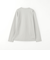 オーガニック ポンチ クルーネック Tシャツ
