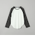 コットン ラグランロングスリーブ Tシャツ