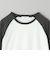 コットン ラグランロングスリーブ Tシャツ