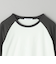 コットン ラグランロングスリーブ Tシャツ