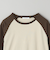 コットン ラグランロングスリーブ Tシャツ
