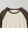 コットン ラグランロングスリーブ Tシャツ