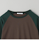 コットン ラグランロングスリーブ Tシャツ