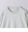 SARROWS/サローズ オーガニックコットン クルーネック ロングスリーブTシャツ