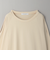 コットン スリットスリーブ Tシャツ