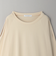 コットン スリットスリーブ Tシャツ