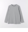 スパニッシュピマ ミックス クルーネック Tシャツ
