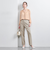 クラシックツイード ストレートパンツ