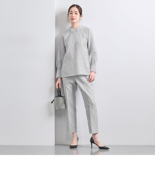 ツートーン ジャガード ブラウス｜ユナイテッドアローズ アウトレット