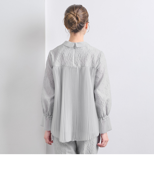 ツートーン ジャガード ブラウス｜ユナイテッドアローズ アウトレット