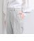 ツートーン ジャガード パンツ