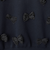 3D リボン クルーネック ニット