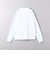 SARROWS/サローズ オーガニックコットン モックネック ロングスリーブTシャツ