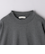 SARROWS/サローズ オーガニックコットン モックネック ロングスリーブTシャツ