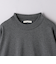 SARROWS/サローズ オーガニックコットン モックネック ロングスリーブTシャツ
