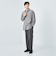 FINE BASIC シャンブレー レギュラーカラー シャツ -ストレッチ-