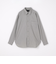 FINE BASIC シャンブレー レギュラーカラー シャツ -ストレッチ-