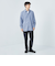 FINE BASIC シャンブレー レギュラーカラー シャツ -ストレッチ-