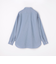 FINE BASIC シャンブレー レギュラーカラー シャツ -ストレッチ-