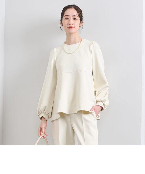 SPONGY ペプラム ブラウス｜ユナイテッドアローズ アウトレットの